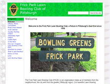 Tablet Screenshot of lawnbowlingpittsburgh.org